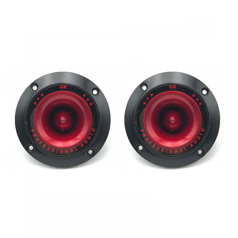 2/4Pcs 3-Inch Piezoelectric Tweeter, Ceramic Treble Loudspeaker for Hi-Fi Systems, Car Audio, 2Pcs