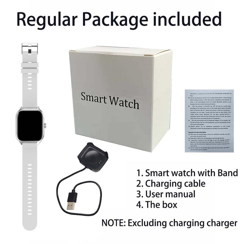 Multifunctional Smart Watch, Fitness Tracker Watch, 1 Count Fashionable Digital Watch with Multi-Sport Modes, USB Rechargeable Sports Watch for Women & Men