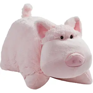 Pillow Pets, Wiggly Pig, 18" Animal Plush Toy