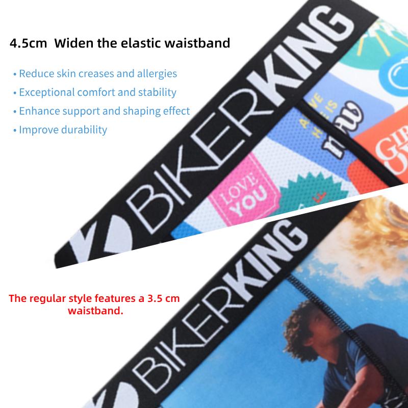 Men’s Boxer Briefs No-Roll Waistband – Lightweight & Breathable, Daily Wear Essential Underwear