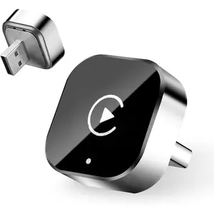 Adapter, 2026 Upgrade 2-in-1   Dongle, Plug & Play Auto Reconnect Mini USB  Play Accessory Compatible with  & Android