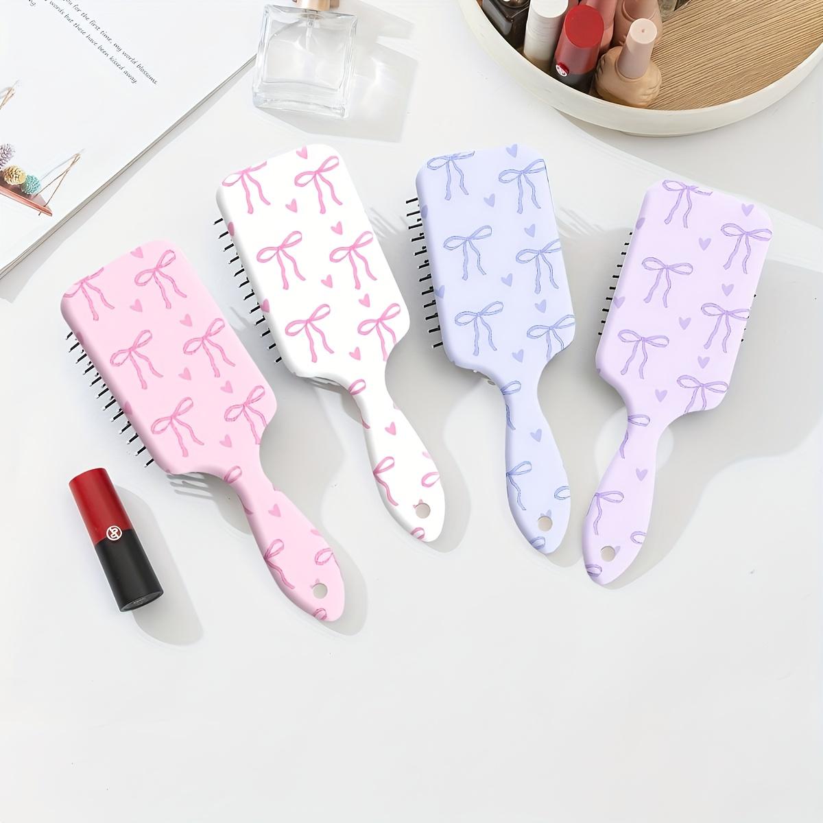1pc/Beautiful Bow Popular Cute Pictures Multicolor Massage Scalp Comb