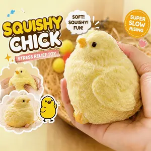 Super Soft Bunny Stress Relief Toy, Squeeze Fun Mud Bag, Large Chicken Shape, Perfect for Relaxation and Venting, Ideal Gift for Adults