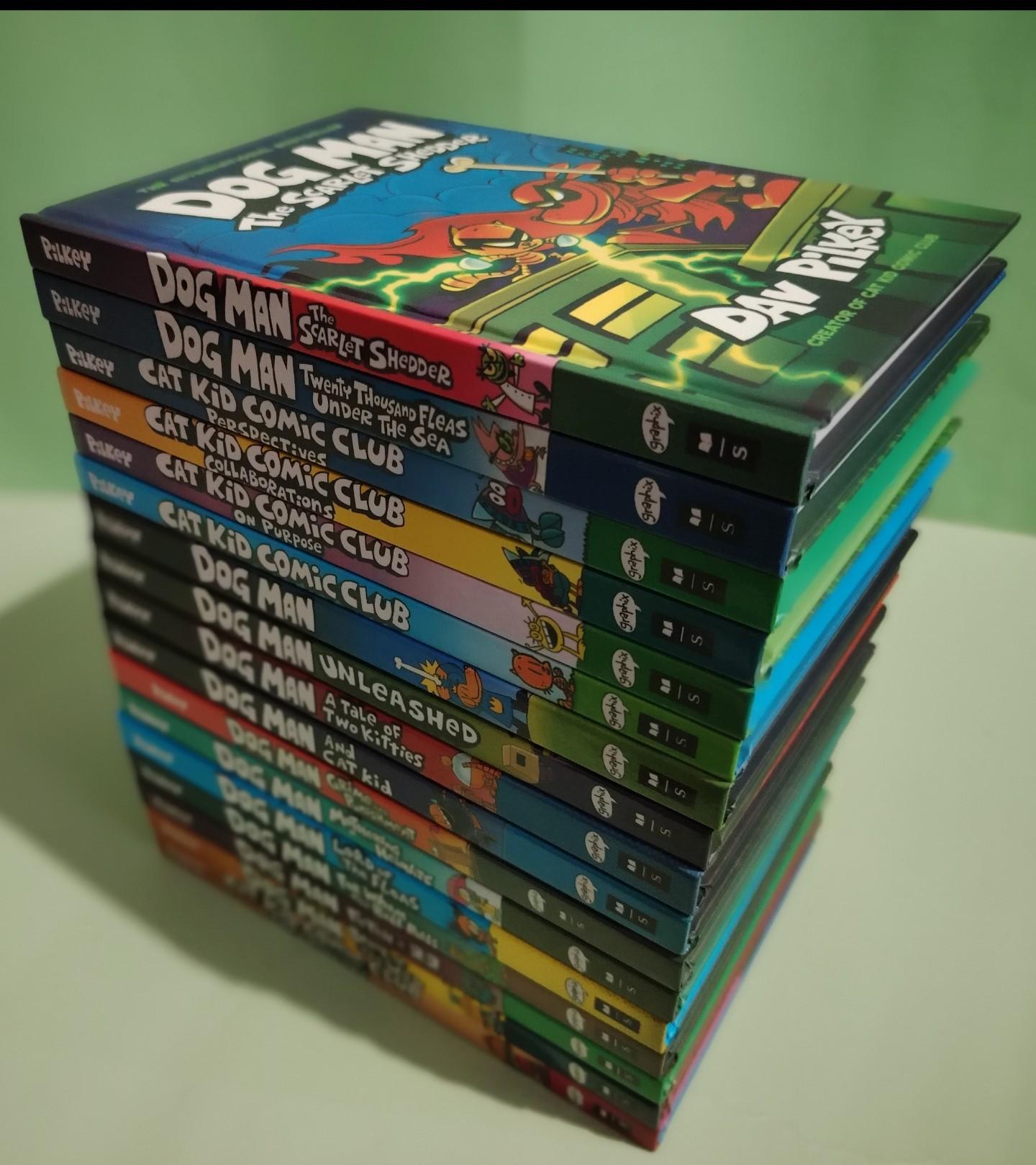 Dog Man Dav Pilkey Detective Dog 18 Volumes English Picture Book