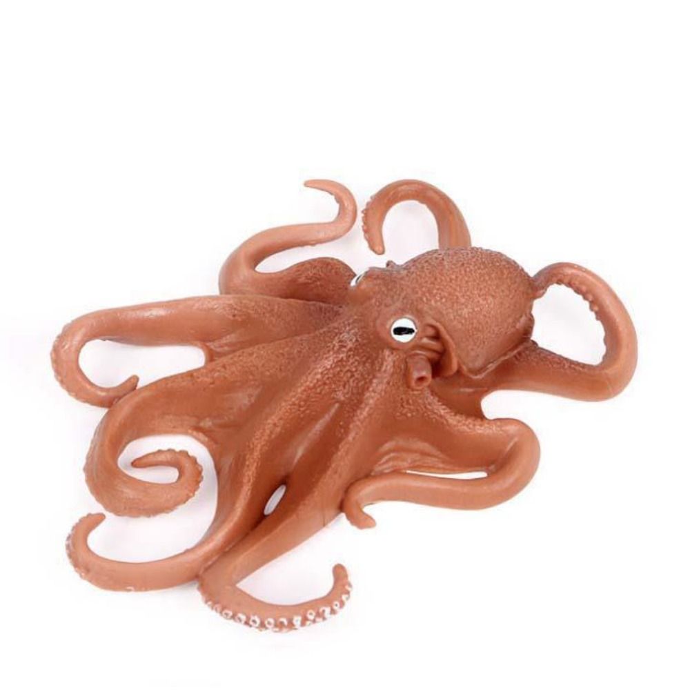 PVC Simulation Sea Life Animals Model Handmad Collectible Octopus Action Figures Toy Crafts Ornament Crab Model Figurines
