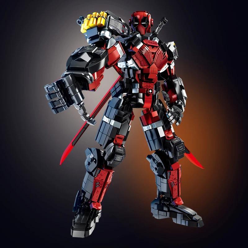 New series of mecha warrior building block assembly models, 2000+PCS robot models, DIY Christmas gifts for adults and children