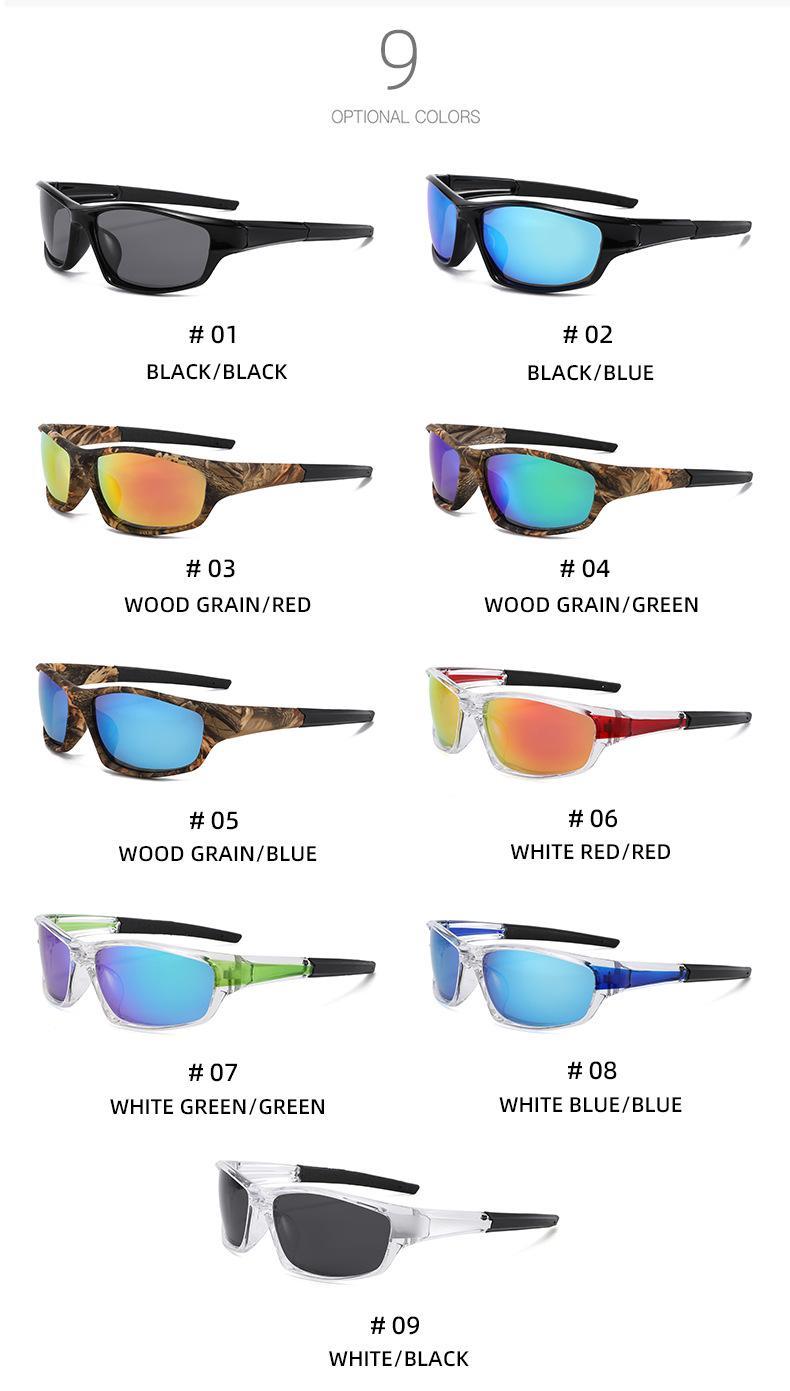 D620 outdoor  polarized   night vision  men's fishing special  cross-border e-commerce, military eyeglass, biking , trendy sporty   glass sport cycling sunglass unisex simple style sunglass mirror lens sport shade square frame