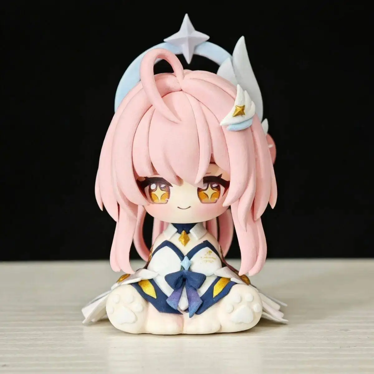 Wuthering Waves Emis Chibi Gk Figure Anime Game Model Desktop Ornament Computer Case Decoration Collectible Trendy Toy