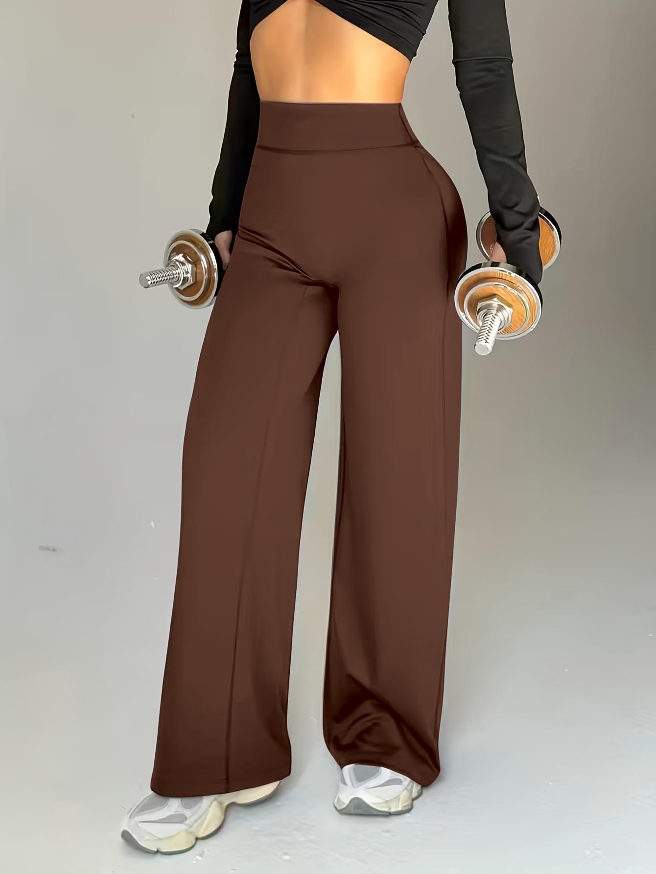 Women'S V-Shaped Butt-Lifting Leggings with a Wide Waistband, Suitable For, And, Featuring Both Tight And Wide-Leg Styles233