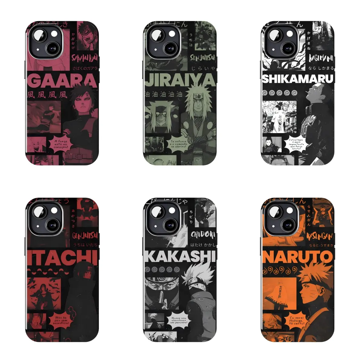 Naruto Shonen Manga Panel Phone Case  Suitable for iPhone 17-11 Pro Max/Plus and  Samsung Galaxy S23-25