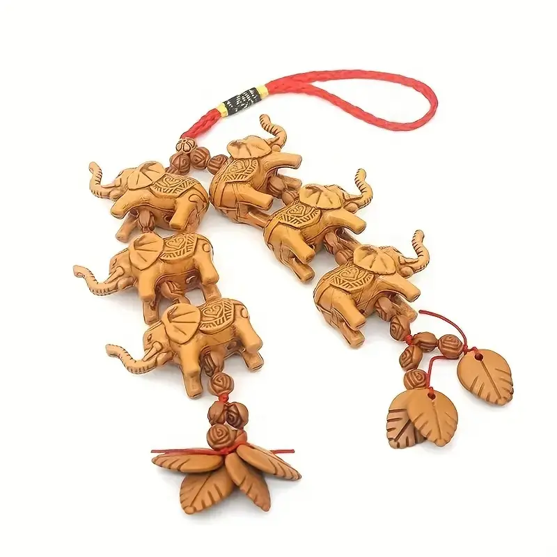 Unisex Elephant Keychain, 1pc Handmade Animals Good Luck Charm, Casual & Durable Bag Hanging Ornament for a Birthday Gift, Unisex Names, 3D Elephant Design, Handmade 3D Design, Cute, Everyday, Handcrafted, Everyday Wear, Cars Accessories, Backpacks, Steel