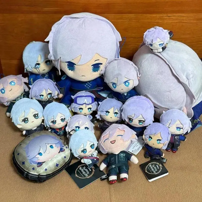 10-15cm Twisted Wonderland Plush Toys - Epel, Vil, Rook Soft 3D PP Cotton Stuffed Dolls, Collectible for Boy, Fans, Packed in OPP Bag