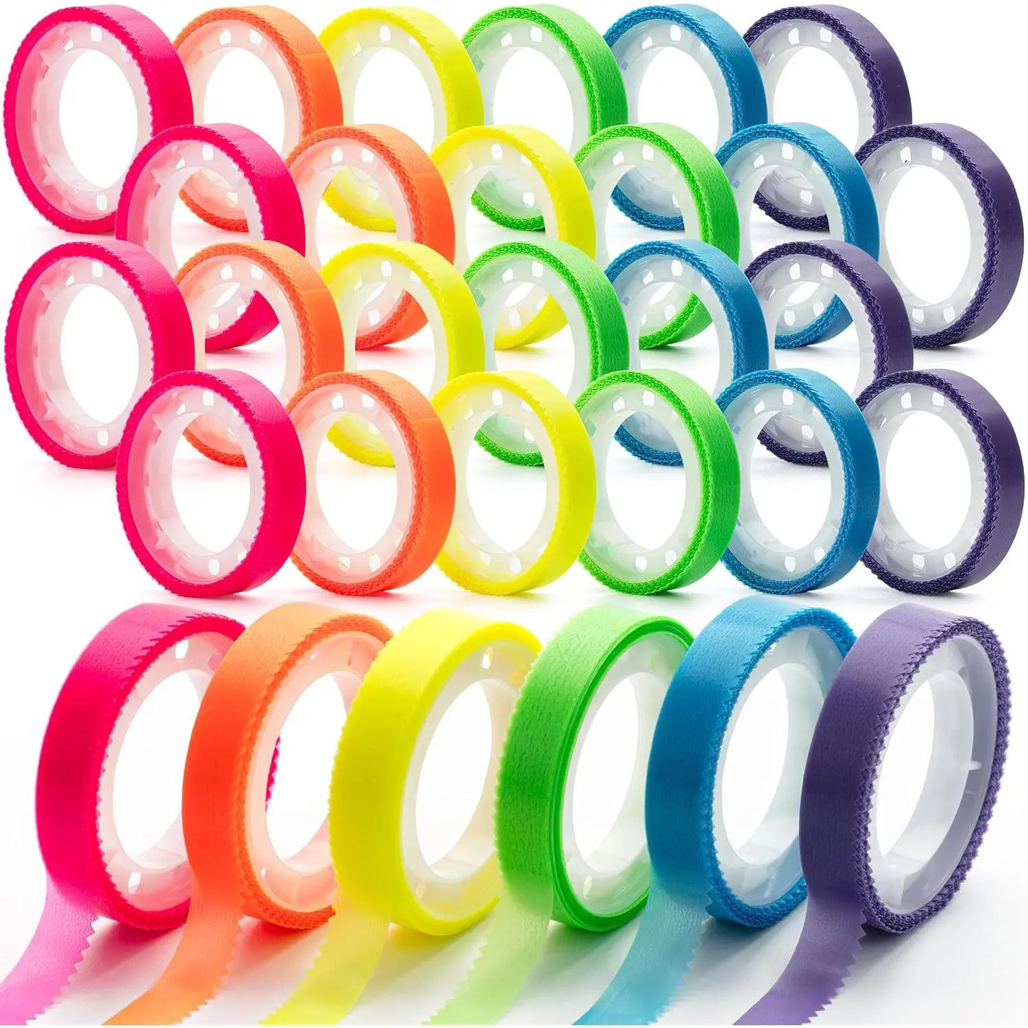 - Highlighter Tape Removable, 24 Rolls, 0.31" x 16.5 ft | 6 Different  Colors, Removable Highlighter Tape for Books,  Strips, Transparent