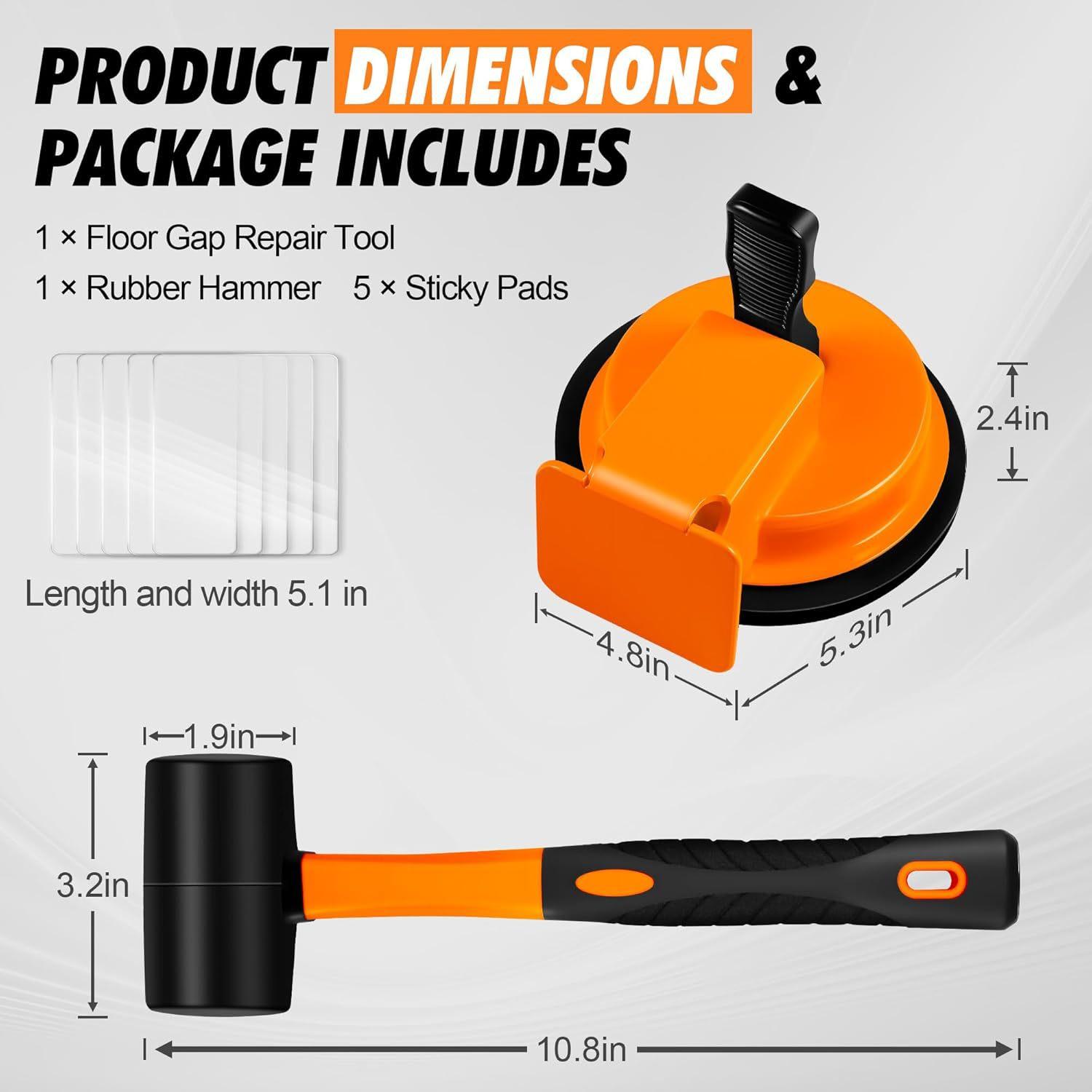 Wood floor installation tool, rubber hammer, special tool for tile jointing, suction cup for strong adhesion, floor installation tool