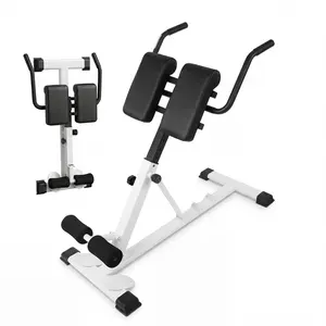 Hyperextension Roman Chair for Home Gym – Adjustable Back Extension Bench for Glutes Core & Lower Back, 330Lbs Strength Training Equipment for Women Small Space
