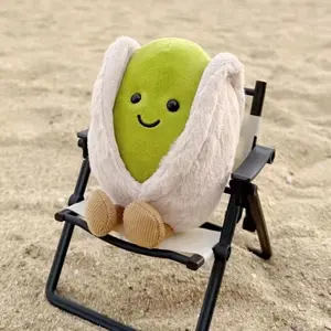 JELLYCAT 12cm Pistachio Nut Plushies Lovely Stuffed Pistachio Doll Living Room Decoration Household Cute Plush Toy Birthday Gift
