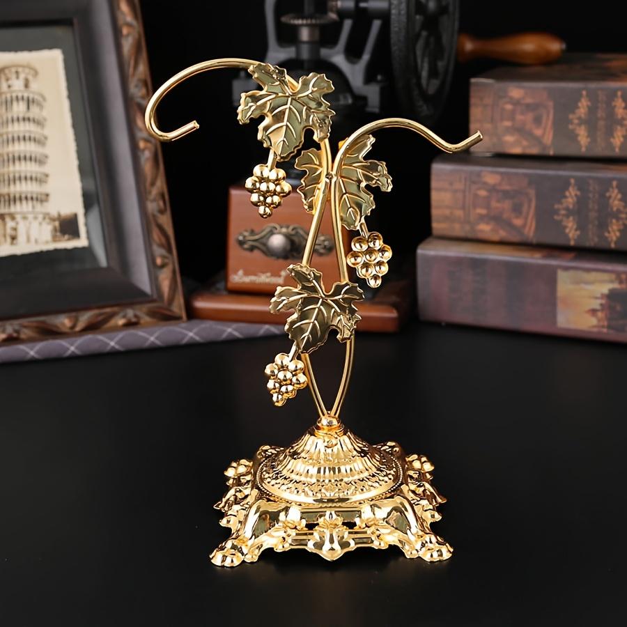 For Kitchen, Restaurant, Living Room & Home Use, Spice Storage & Decoration Solution, Gold Grape Cluster Design Spice Jars, Creative Shape Sealed Dust-proof, Effortlessly Handle Aesthetic Style Spice Storage, Creative Storage Jars