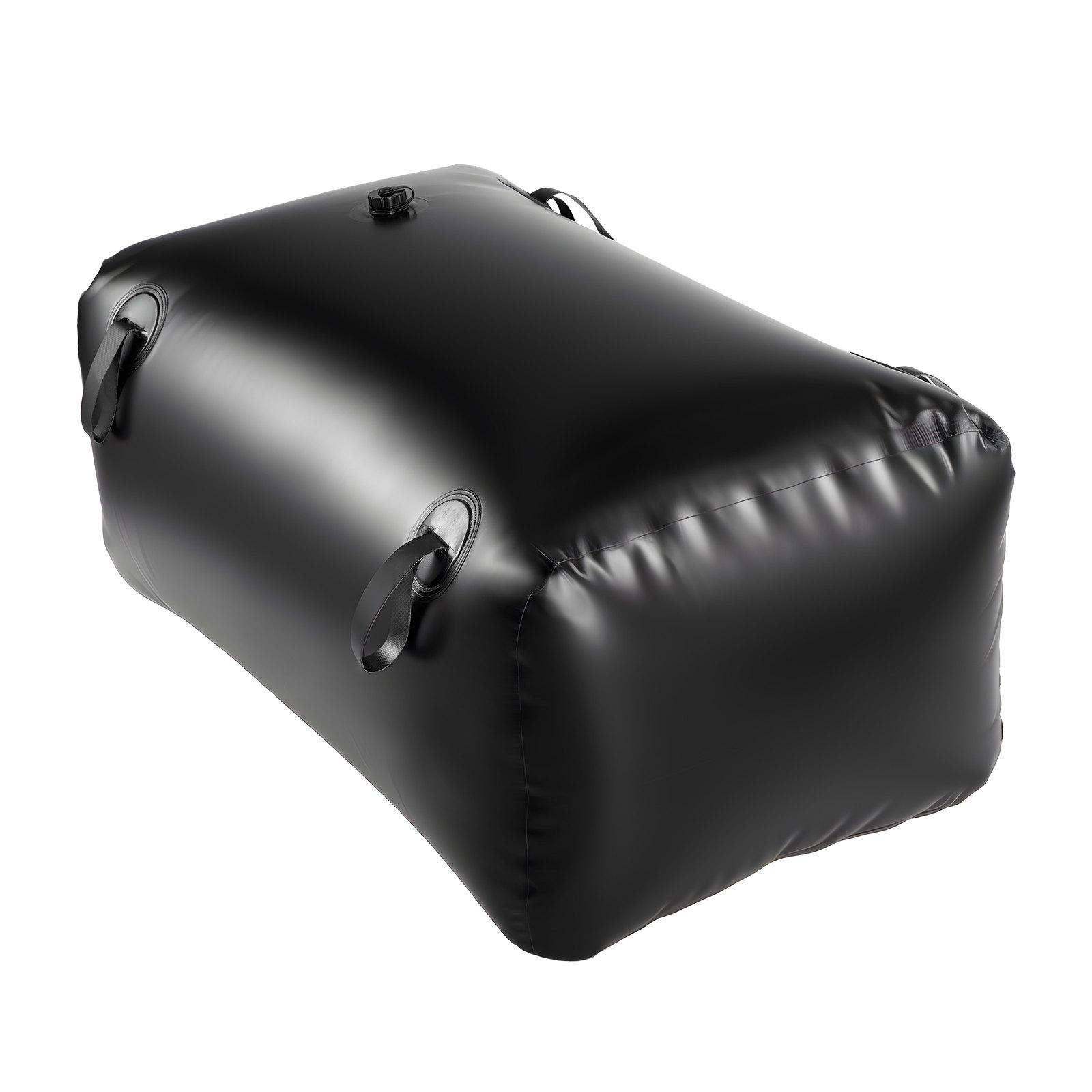 VEVOR Water Storage Bladder, 63.4 Gal Collapsible Water Storage Bag, Wear-Resistant 1000D PVC Soft Waters Bag, Leakproof Camping Tank Containers for Garden Irrigation RV Emergency Use, Black VEVOR Water Storage Bladder, 63.4 Gal Collapsible Water Storage Bag, Wear-Resistant 1000D PVC Soft Waters Bag, Leakproof Camping Tank Containers for Garden Irrigation RV Emergency Use, Black