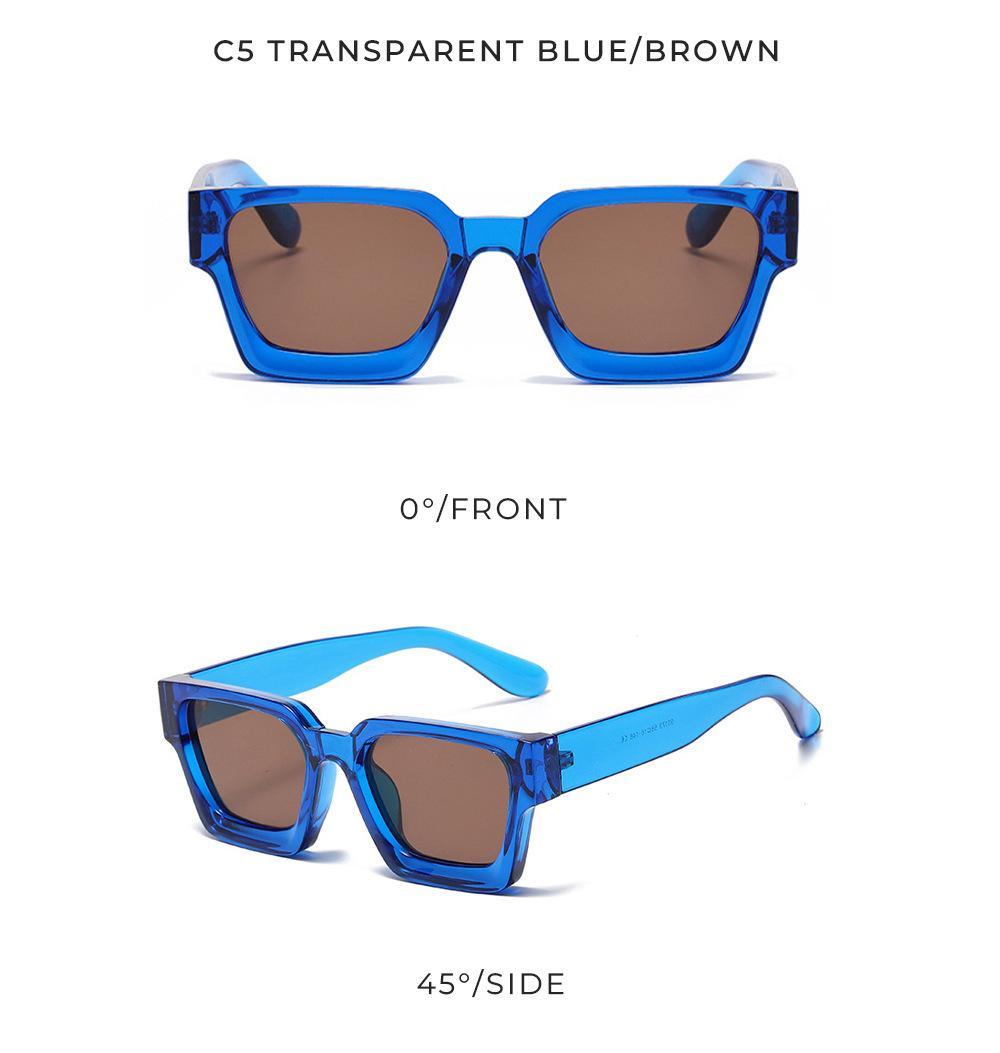 3 Pack Whole Luxury Premium Designer Black Square Sunglasses for Men & Women