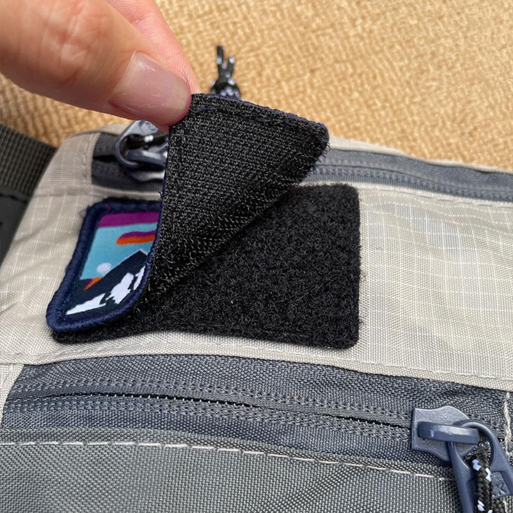 Color-Block Fishing Crossbody Bag Trendy Street Style Shoulder Bag Unisex Outdoor Waterproof Small Bag Multi-Functional Phone Bag