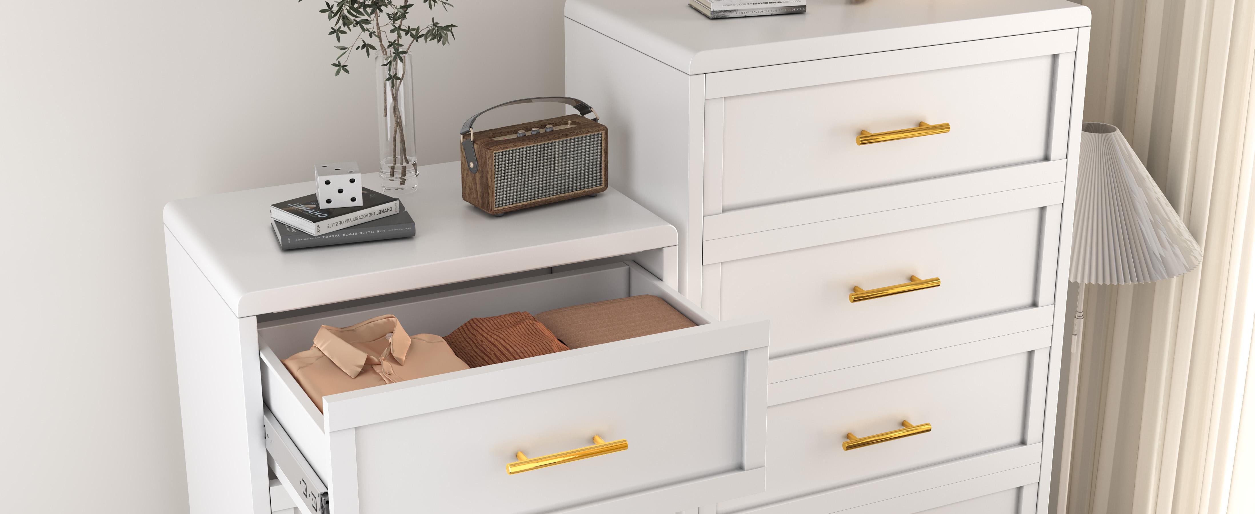 Metal Dresser Tall Narrow Dresser for Bedroom Chest, 53.46" H Drawer Chest, Closet Dressers & Chests of Drawers for Living Room, Hallway (5 Drawers White 24inch Wide) Metal Dresser Tall Narrow Dresser for Bedroom Chest, 53.46" H Drawer Chest, Closet Dressers & Chests of Drawers for Living Room, Hallway (5 Drawers White 24inch Wide)