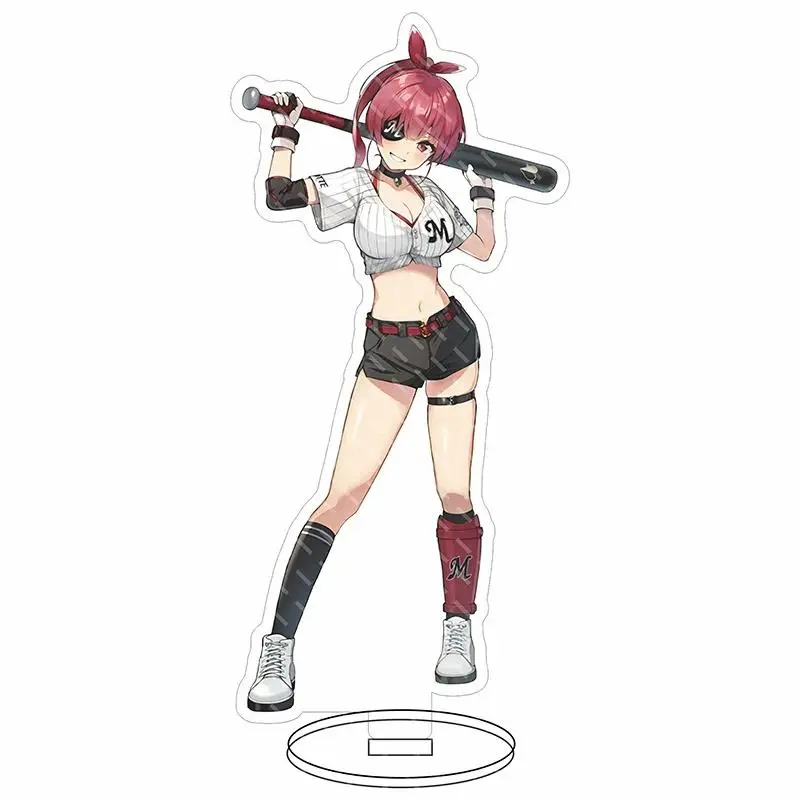16CM Anime Acrylic Figure VTuber HOLOLIVE Minato Aqua Akai Haato Ookami Mio Tokino Sora Usada Pekora Cos Gifts Stand Ornaments