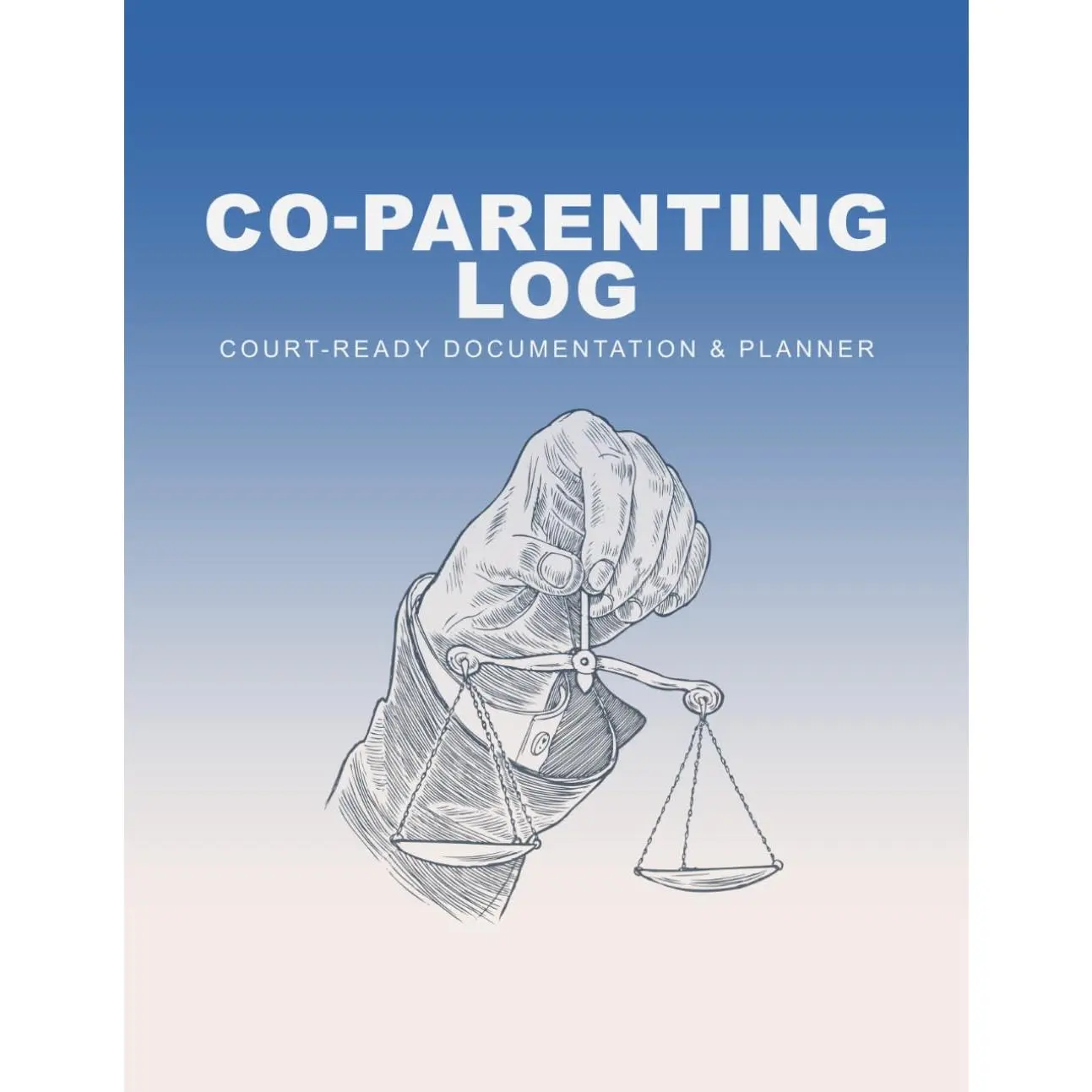 Co-Parenting Log: Court- Documentation & Planner Track Visitation, Communication, Expenses,  Visits & Important Records - Paperback