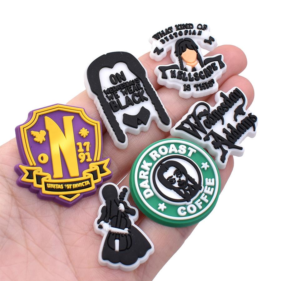 Halloween cartoon DIY accessory small flat decoration PVC soft adhesive patch decoration