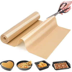Silicone Baking Mat Roll - Best German Silicone - Heat Resistant Baking Macaron Bread Mat, Non-stick Pastry Mat, Reusable Dough Rolling Mat, Non Slip Countertop Protector Mat, Counter Mat, Oven Mat
