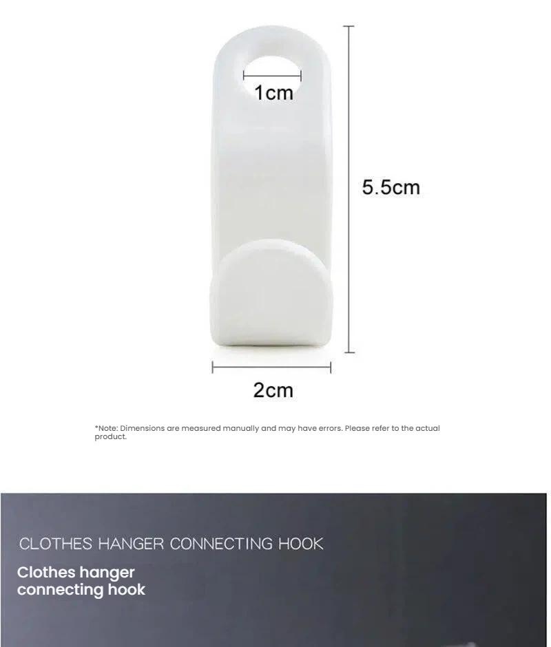 30 Counts Hanger Connector Hooks for Clothes Storage，Space Saving ，Space Saver Hangers，Hangers Accessory Hands-Free Flat Floor Mop Bucket Set Suction Cup Sponge Holder for Kitchen Sink semiannual sale 2023 2025 thin non-slip easy install kit Tool Mount Wa