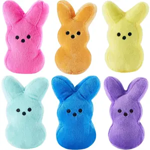 Easter Bunny Plush Toys Decorations Cute Animal Bunny Stuffed Doll Easter Basket Stuffers Gift