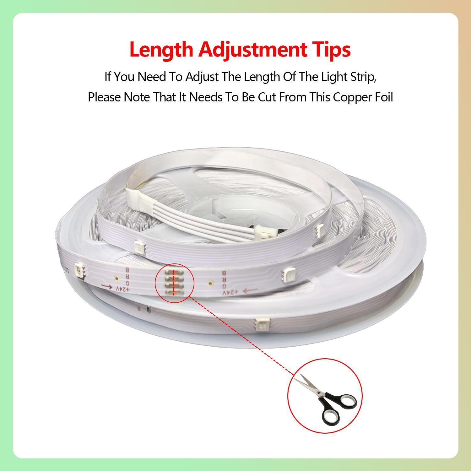 100FT 50FT WiFi Led Strip Lights Smart Led Light Strip Work with Alexa & Google Assistant RGB Music Sync Color Changing Led Light for Bedroom Decors 100FT 50FT WiFi Led Strip Lights Smart Led Light Strip Work with Alexa & Google Assistant RGB Music Sync Color Changing Led Light for Bedroom Decors