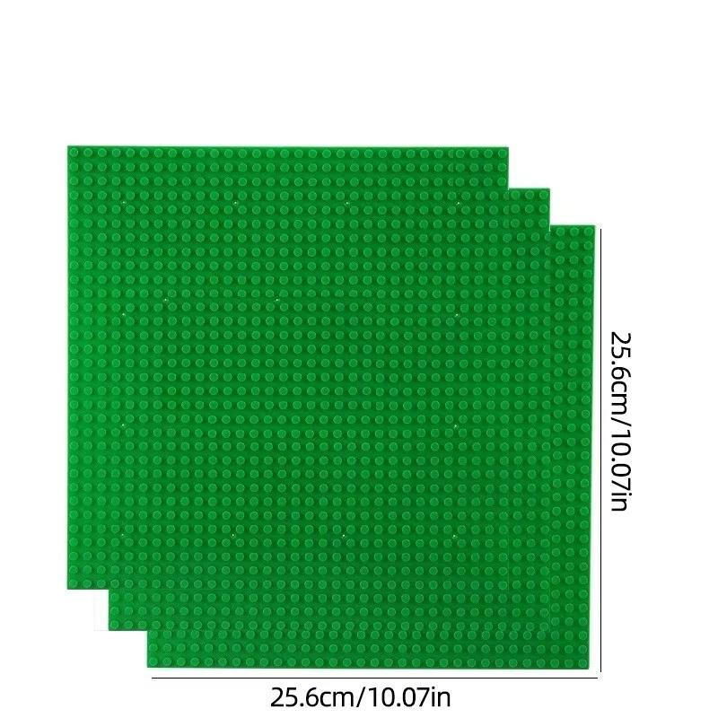 32x32 Dot Style Plastic Assembly Block Base, 1 Box Creative Building Block Decoration, Building Block Model, Smart Toy, Holiday Gift