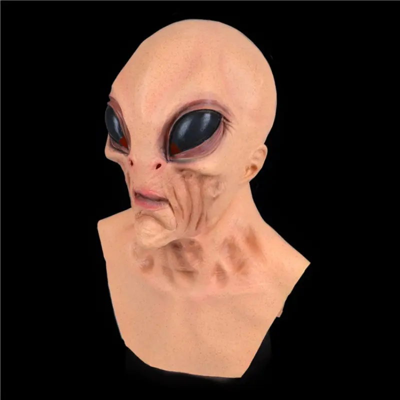 Funny Horror Alien Full Face Mask, Cool Mask, Scary, Perfect for Halloween Party, Unique Costume Prop, Btx-302 Model, Single Unit, Ideal for Makeup Ball