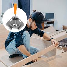 4 PCS Corner Clamps for Woodworking, 90 Degree Angle Clamps, Swing Jaw Aluminum Frame Clamps for Precise and Easy Fixing