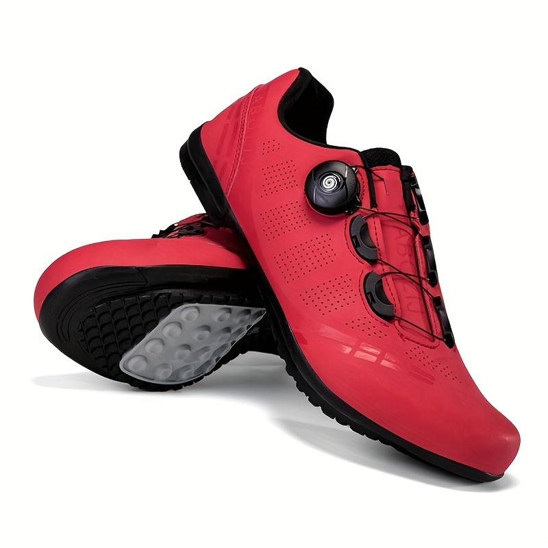 Sneakers, Rubber Sole Clip-less Universal Cycling Shoes for Men and Women, Non-locking Hard Sole Bike Shoes with Boost