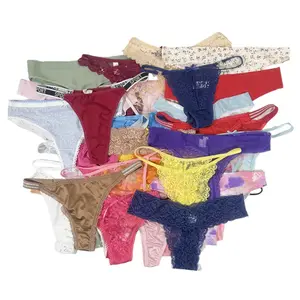 Random Style Women Underwear Blind Bundle Assorted Thong G-String Tangas Multi-Pattern Sexy Ladies Intimates Bulk Pack