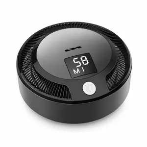Portable Wireless Air Purifier with LED Display Compact Desktop Air Cleaner for Vehicle Mounted Sterilization Odor Removal Long Battery Life Silent Operation