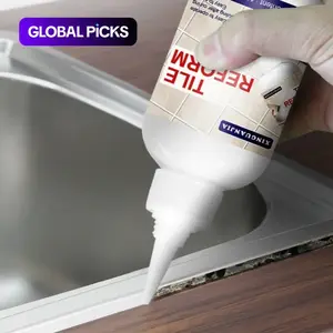 Tile Grout Filler, 150 ml Tile Joint Renovation Agent, Invisible Waterproof Sealant