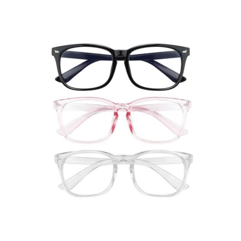 Blue Light Blocking Glasses 99% for Computer & Gaming|       Anti Eyestrain Glasses with UV Protection|       Anti Glare Screen Glasses for Office & Streaming