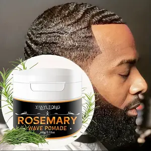 100g Men’s Rosemary Wave Styling Cream – Defines Waves, Adds Volume, Moisturizes Hair, Easy to Wash, Non-Stiff Hold