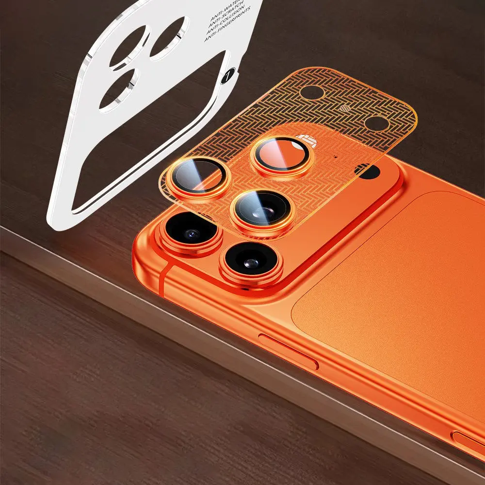 Lens Film Metal Ar+af Anti-Reflection iPhone 17 Pro Camera Protection Film, Scratch-Resistant Full Coverage Camera Module Sticker