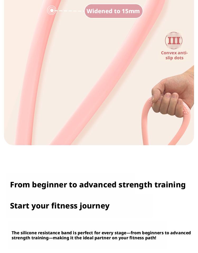 Women's figure-eight resistance band, used for arm and chest expansion, yoga, fitness, massage training equipment, stretching equipment