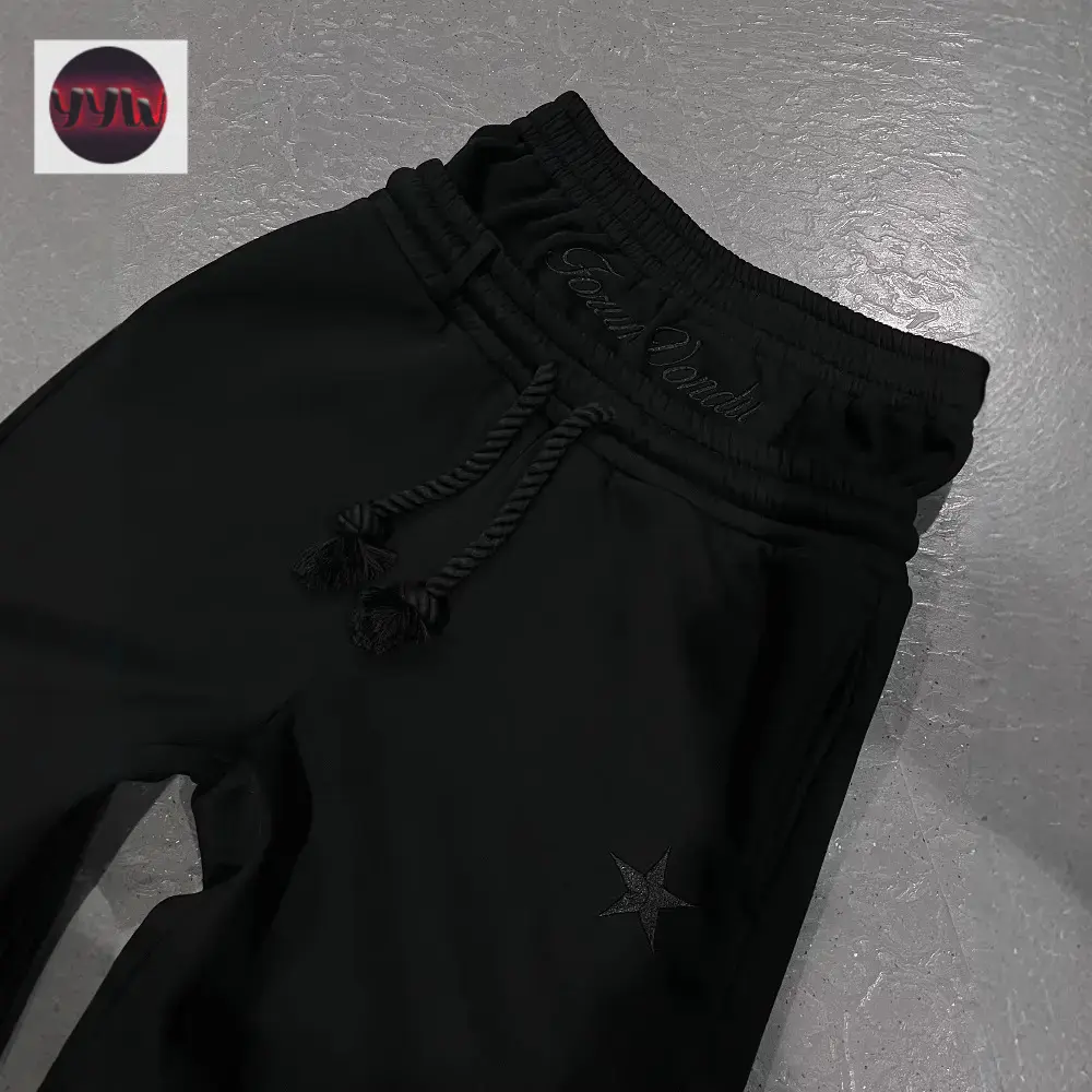 YYW1 New2025 Baggy Double Waist Sweatpants - Waisted Sweatpants Workout Active Joggers Pants Casual