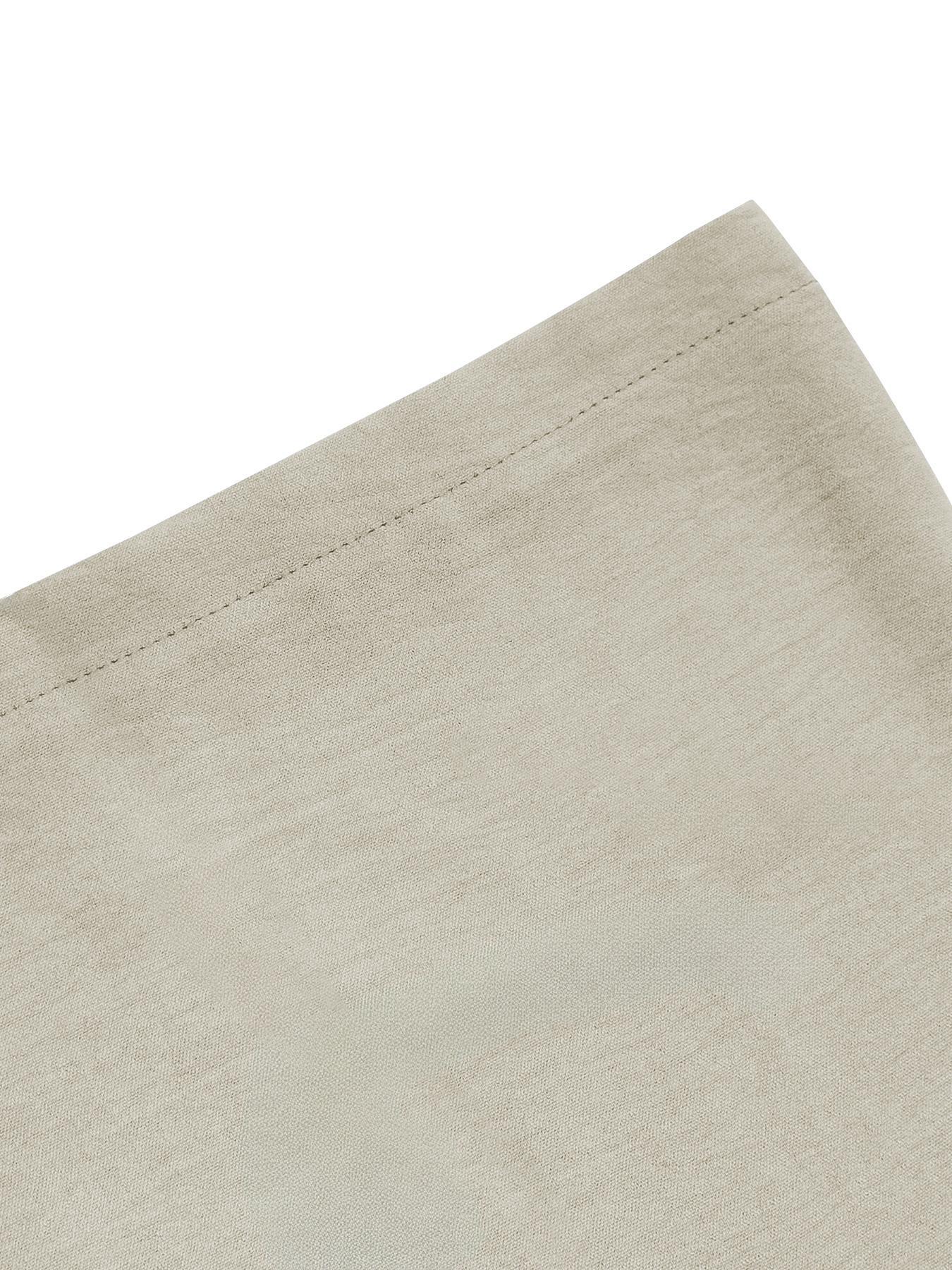 Women's Casual Loose-Fit Crop Top Set, Summer Woven Fabric, Moderate Thickness, Comfortable Fit, Perfect for Daily Wear, Casual Outfits Women