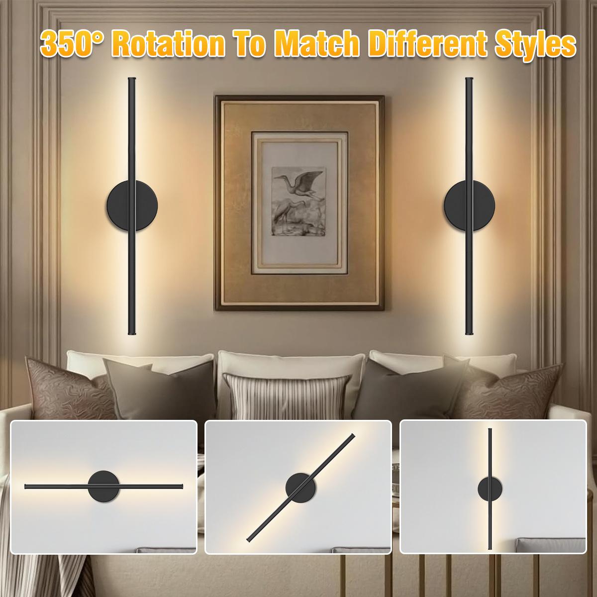 Battery-Powered Wall Lamp with Remote Control, LED Wireless Wall Light for Bedroom and Hallway, Adjustable Brightness, Low Voltage, Home Decor Lighting