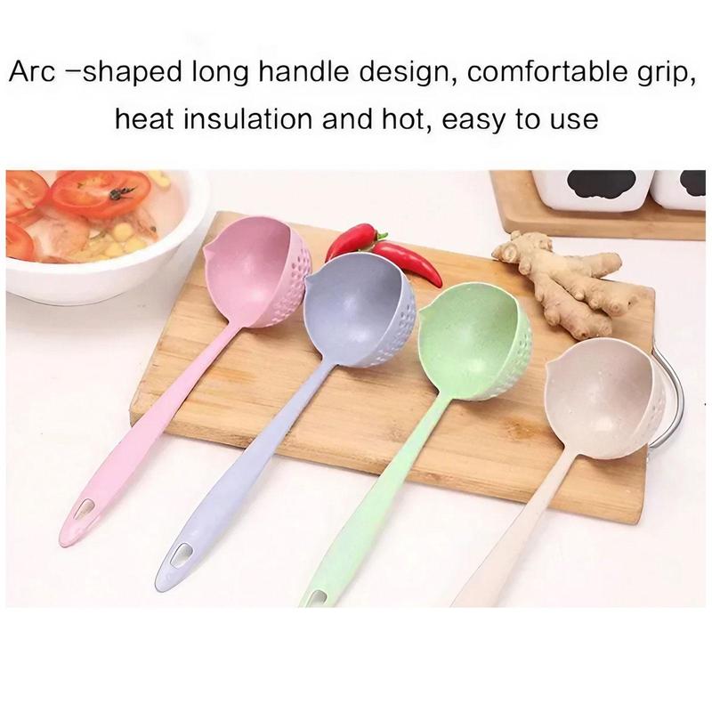 Stainless Steel Slotted Spoon for Cooking, Non-Stick Soup Ladle with Long Handle, Pasta Strainer & Skimmer, Easy-Clean Kitchen Tool for Frying, Baking, Serving. Heat-Resistant & Durable.