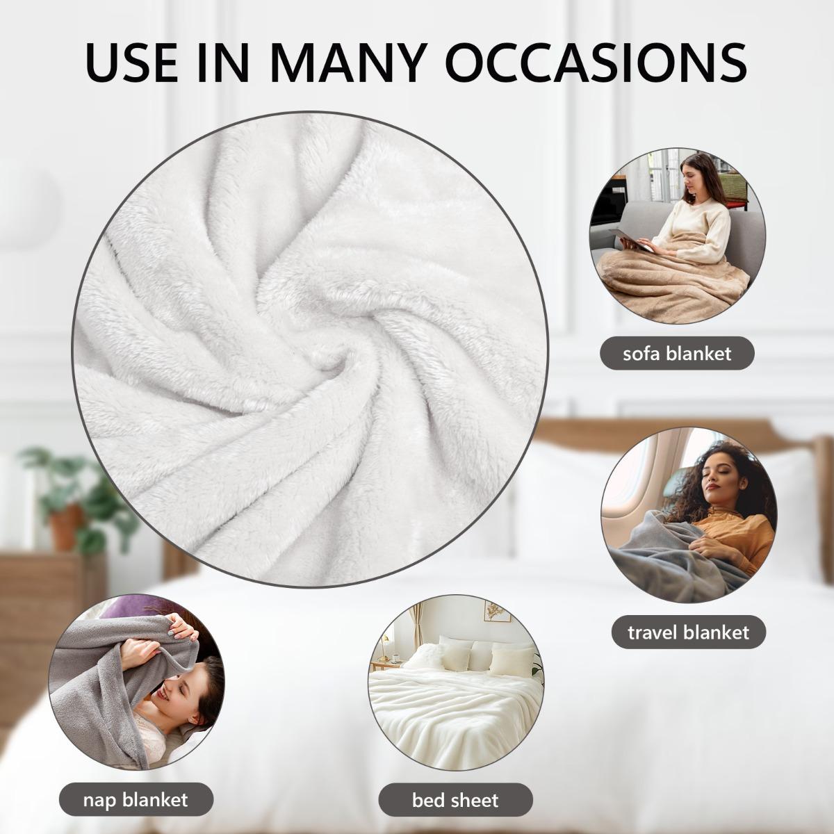 1pc Pickle-Themed Flannel Bedspread - Soft Cozy Cucumber & Dill Pickle Print Bedspread Suitable for Couch, Bed, Dorm Room - Funny Gift for Pickle Lovers, Green & Black Retro Bedding (All-Season Use)