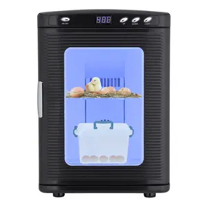 Portable 25L Egg Incubator with LCD Display – Intelligent Temperature Control 10–60°C, Digital Reptile & Poultry Incubator for Hatching Chicken, Quail, Turtle Eggs
