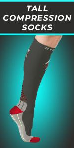 Calf & Leg Compression Sleeves For Men Women-Footless Socks-Shin Splint Relief Fitness Running